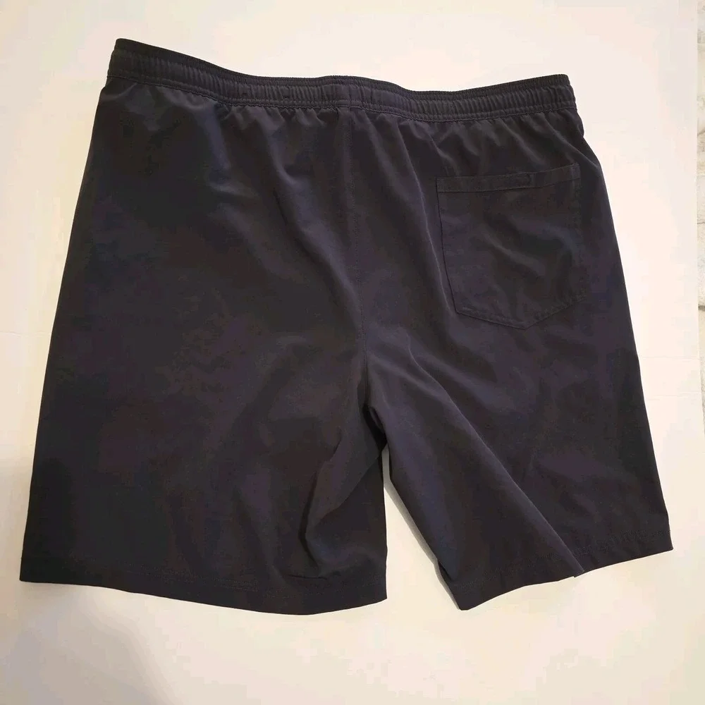 FLX Shorts Men XLG Lightweight Breathable Training Pockets Jersey Lining Dk Gray